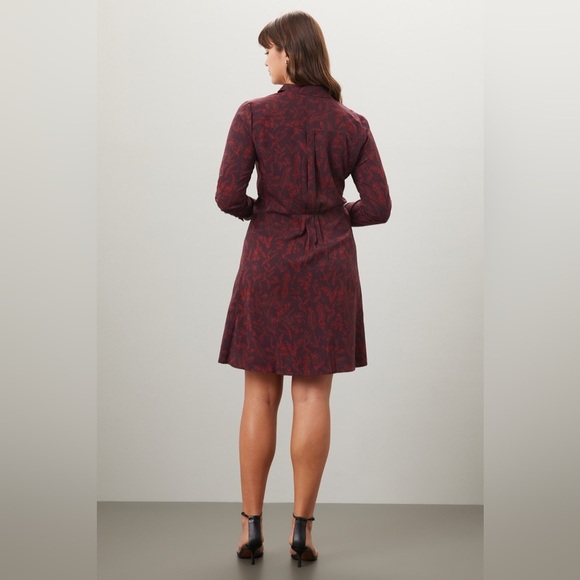 Thakoon x RTR Red Floral Shirt Dress. NEW! - Picture 8 of 8